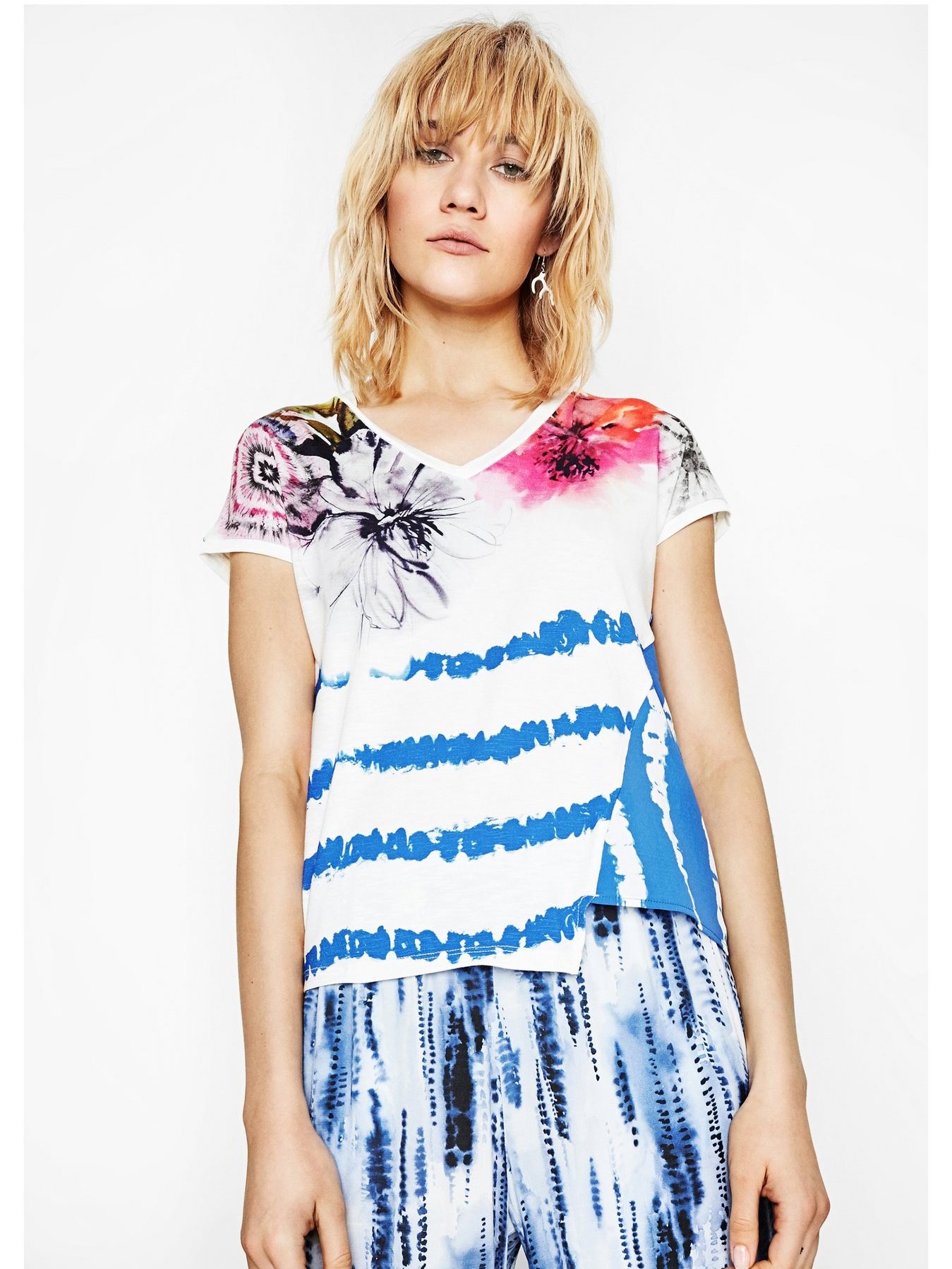

Футболка Desigual 73T2WA2 XL Белый