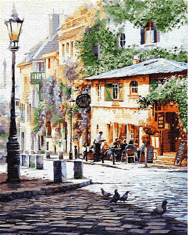 

Картина по номерам Идейка Уютное кафе 40 x 50 см (КНО2150) (4820143946616)
