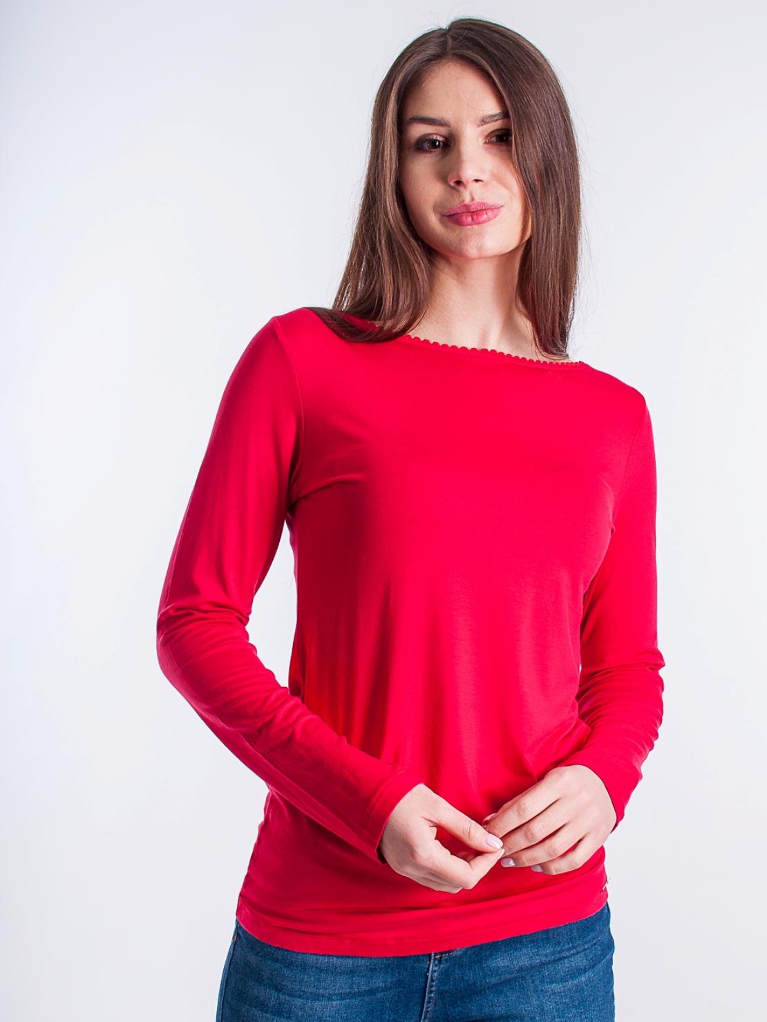 

Яркий лонгслив Sarah Chole 11191  Красный, Яркий лонгслив Sarah Chole 11191 S Красный