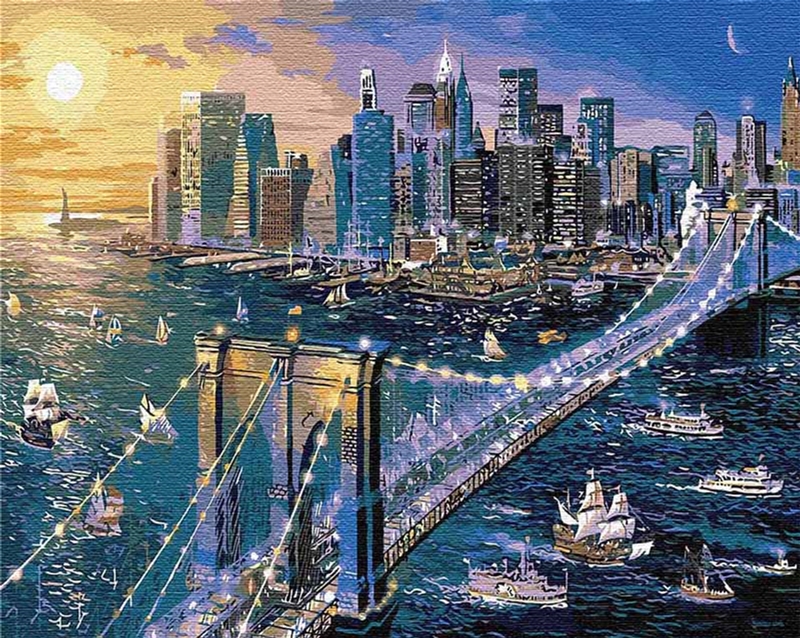 

Картина по номерам Идейка Большое яблоко 40 x 50 см (КНО2170) (4820143947873)