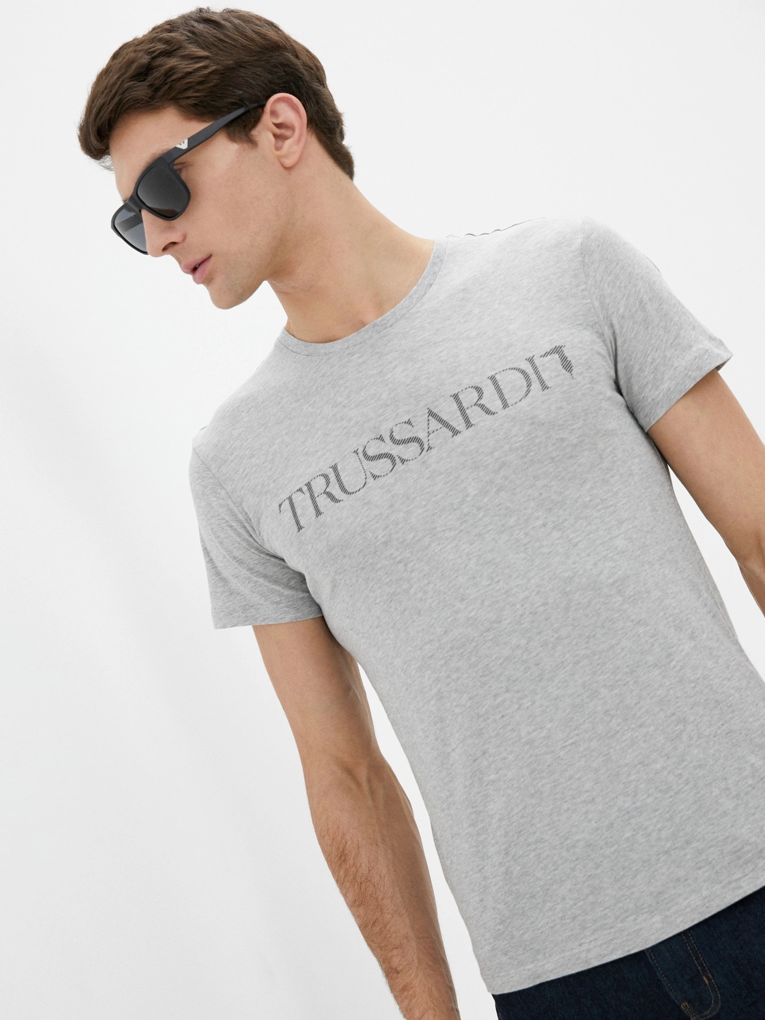 

Футболка Trussardi 52T003051T0036013  Серый, Футболка Trussardi 52T003051T0036013 2XL Серый