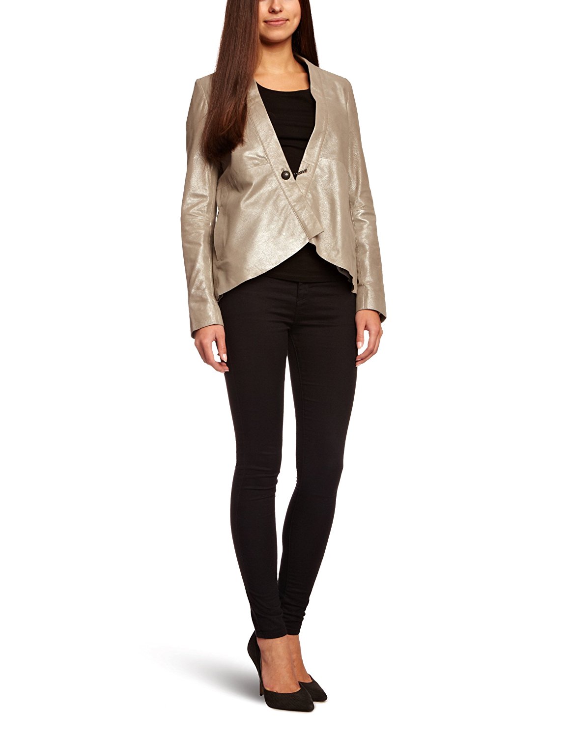 

Кожаный пиджак Bolongaro Trevor Waterfall  Серебристый, Кожаный пиджак Bolongaro Trevor Waterfall L Серебристый