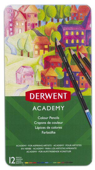 

Набор цветных карандашей Derwent Academy Colour 12 цветов (2301937)