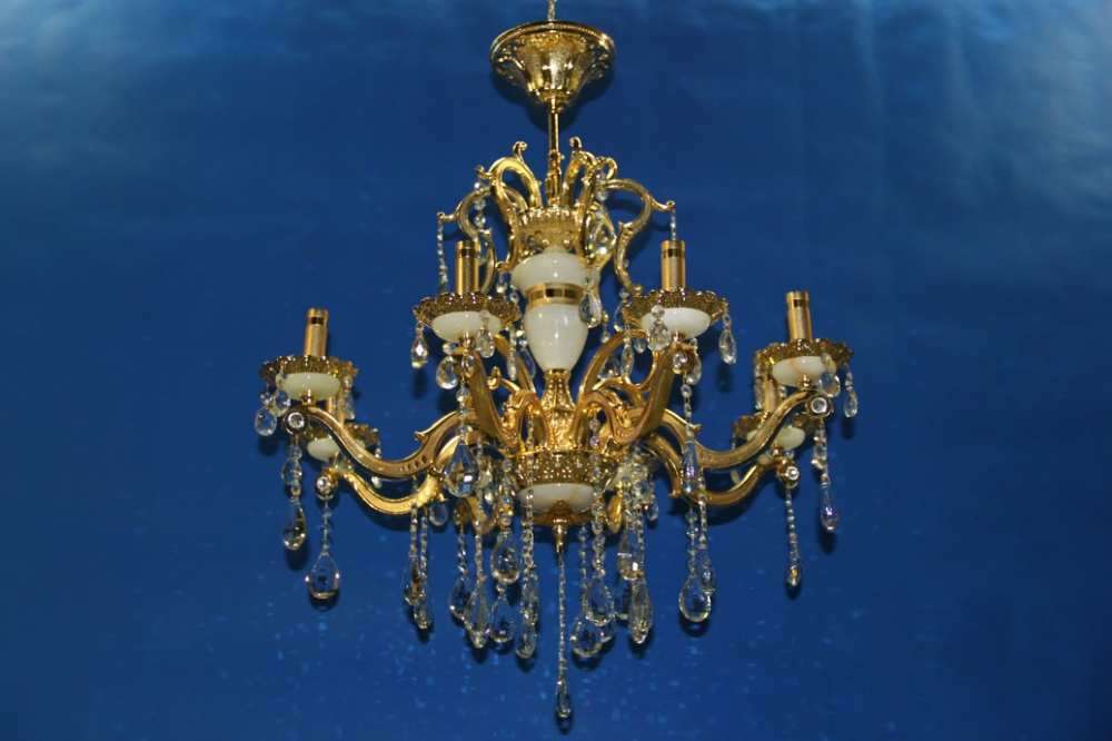 

Люстра свеча L8351/8 (FGD) Handmade (YE-L8351/8-FGD)