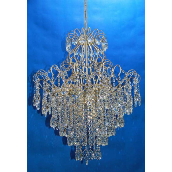 

Люстра хрустальная L1218/10 (YG) Handmade (YE-L1218/10-YG)