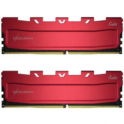 

Модуль памяти для компьютера DDR4 16GB (2x8GB) 3600 MHz Red Kudos eXceleram (EKRED4163618AD)