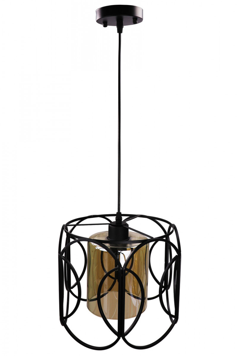 

Люстра потолочная подвесная в стиле Loft (лофт) 12036/1 Черный 35х29х29 см. Sunnysky (YR-12036/1)