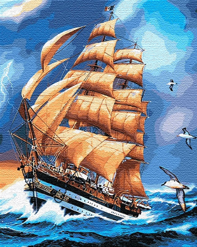

Картина по номерам Идейка Во время грозы 40 x 50 см (КНО2712) (4823104301516)