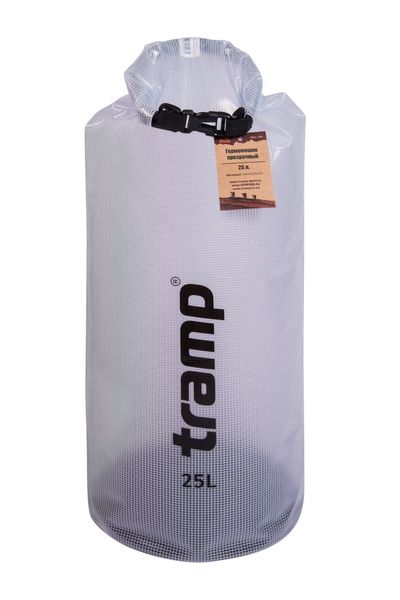 

Гермомешок прозрачный Tramp PVC Coated Tarpaulin 25л (TRA-199)