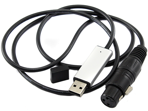 xvl USB-DMX512ケーブル + XLReach45-DMX 20Mx2 呆気ない