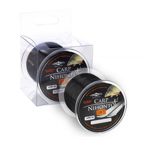 

Леска Mikado Nihonto Carp 600m 0.30mm 10.9kg черный (ZNK6-030)