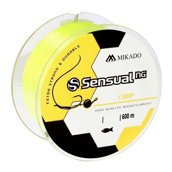 

Леска Mikado Sensual NG Carp 600m 0.26mm 6.91kg жёлтый (ZSN110-600-026)