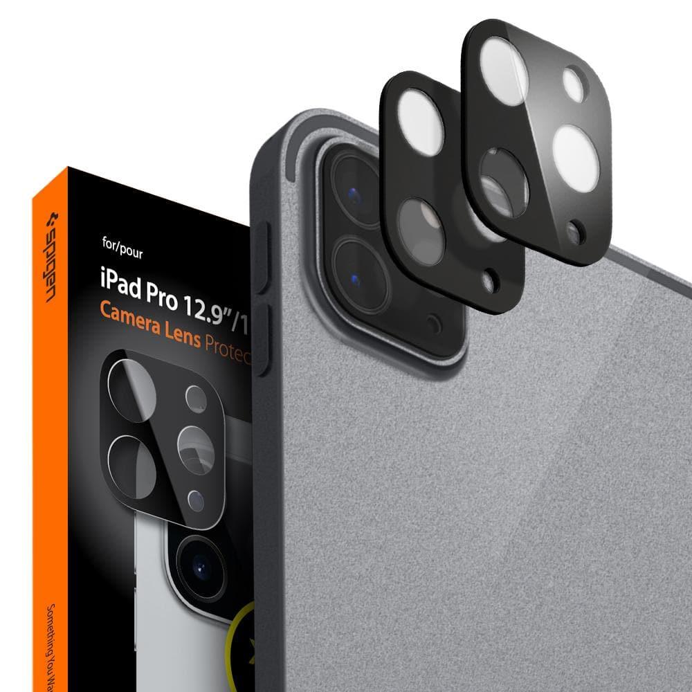 

Стекло на камеру Spigen Camera Lens 2-Pack для iPad Pro 12.9" / 11" (2021/2020) Black