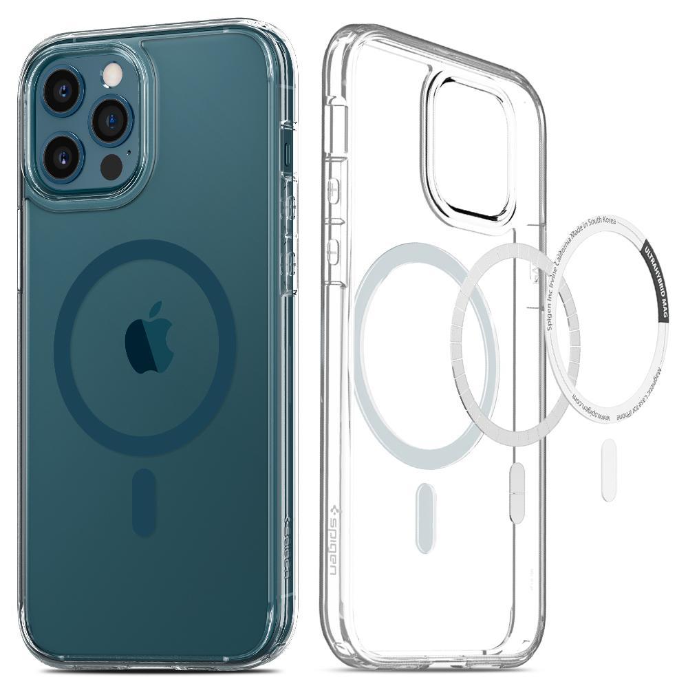 

Чехол Spigen Ultra Hybrid Mag для iPhone 12 Pro Max Pacific Blue