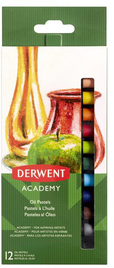 

Набор масляной пастели Derwent Academy Oil Pastel 12 цветов (2301952)