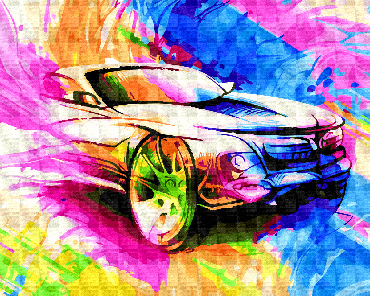 

Картина по номерам - Авто в красках BrushMe 40*50см. (GX28116)