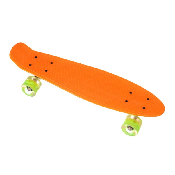 

Пенни борд (Penny Board) 23, Колёса PU светящиеся, зеленый