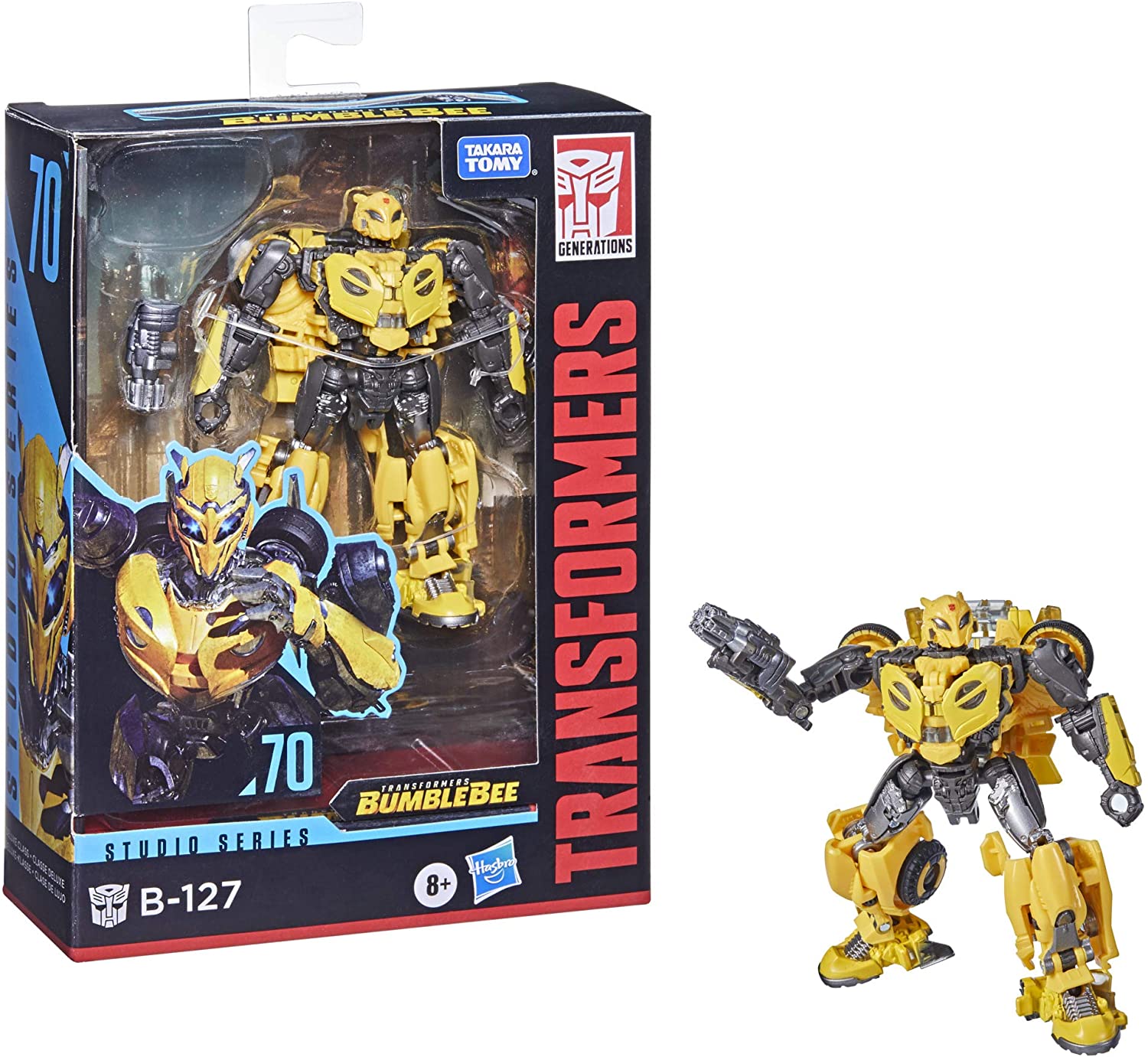 

Трансформер Бамблби В-127 Studio Series 70 Transformers Bumblebee Hasbro F0784