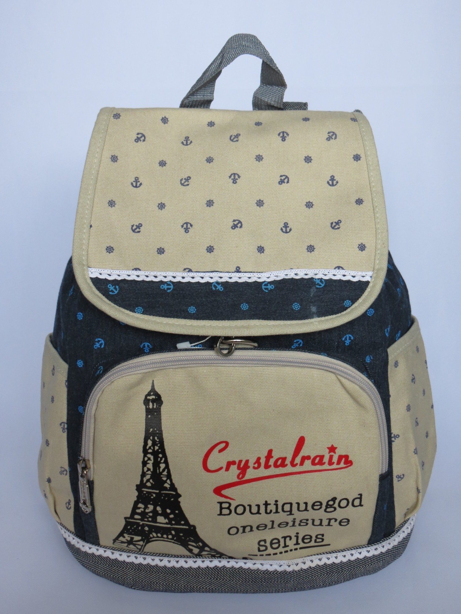 

Рюкзак Fashion Paris2 40х27х16 см Синий (1837)