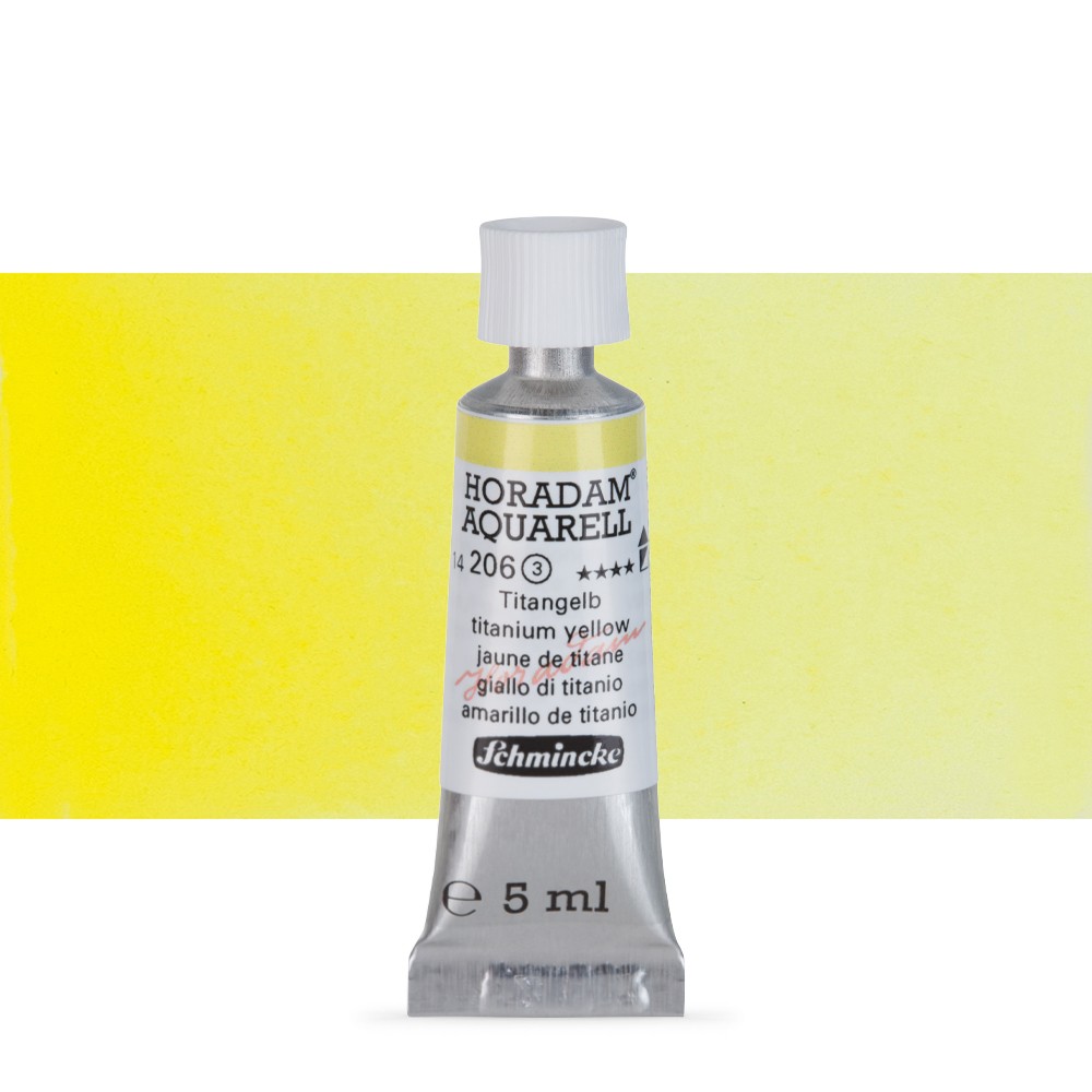 

Акварель Schmincke Horadam Aquarell 5 мл titanium yellow