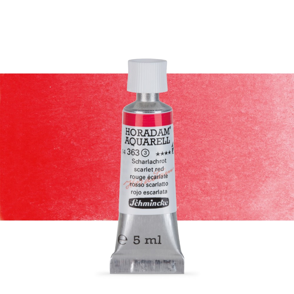 

Акварель Schmincke Horadam Aquarell 5 мл scarlet red