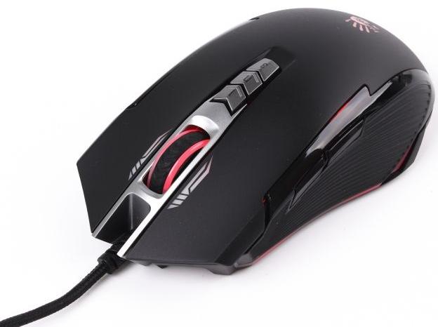 

Провідна ігрова миша з підсвіткою A4tech P93s Bloody Stone Black