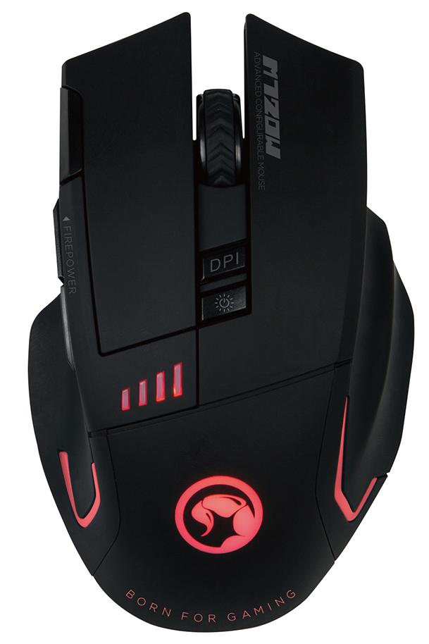 

Ігрова безпровідна миша з підсвіткою Marvo M720W Black
