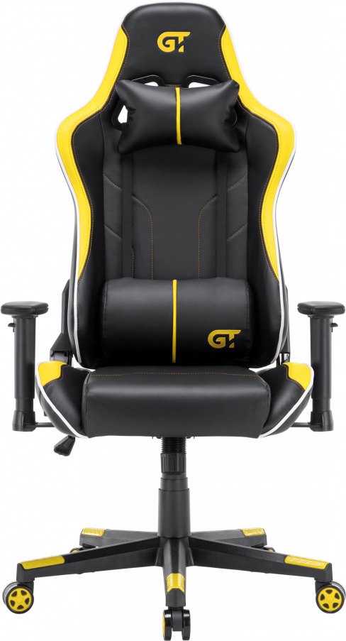 

Кресло для геймеров GT RACER X-2528 Black/Yellow