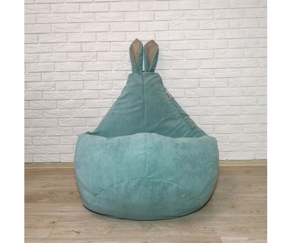 

Кресло-груша велюр "Ушастик" KatyPuf XL 125x90
