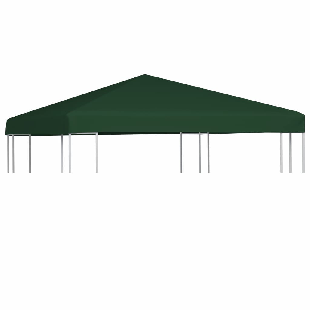 

Навіс альтанки Shumee 310 г / м² 3 х 3 м зелений 44779