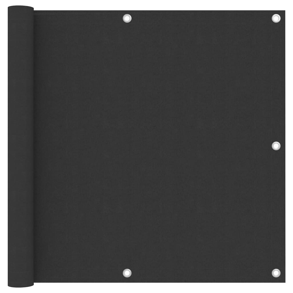 

Балконний екран Shumee антрацит 90x300 см тканина Оксфорд 134868
