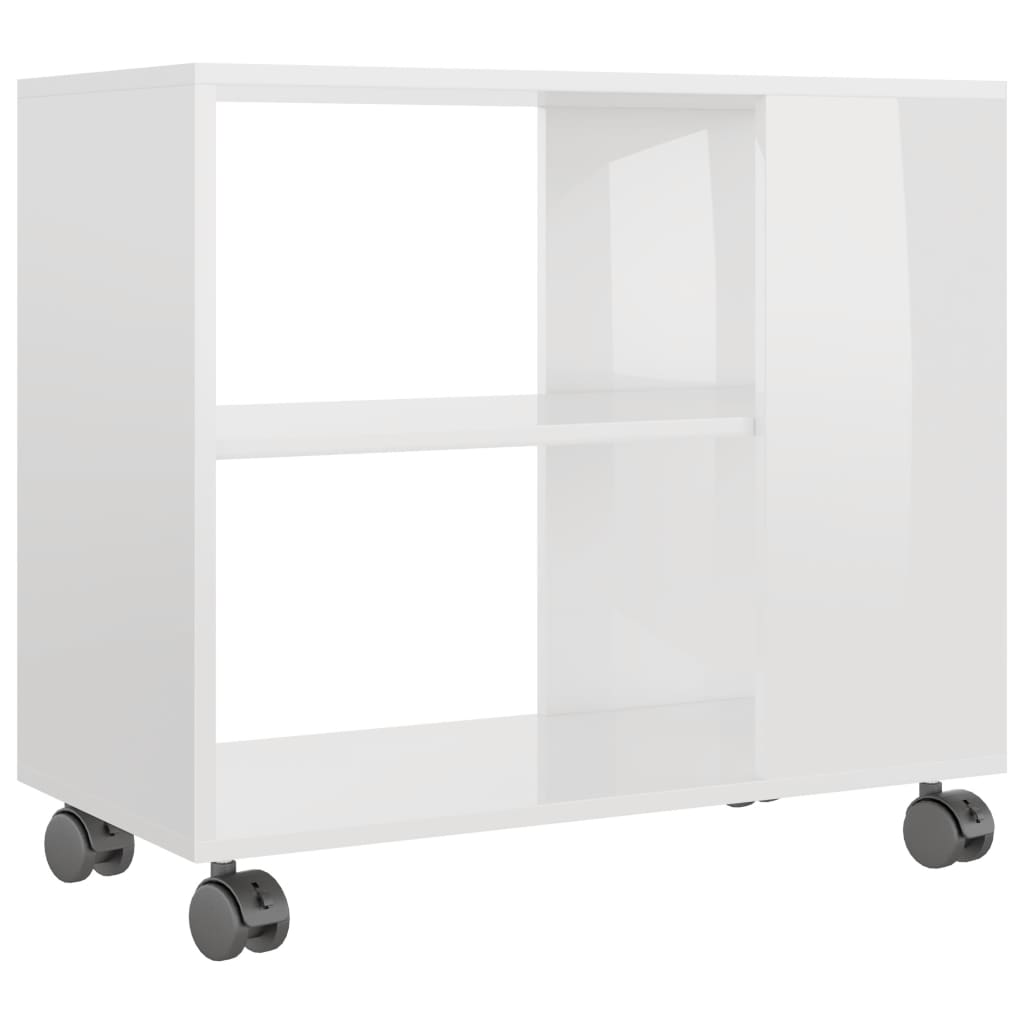 

Тумбочка Shumee глянцева біла 70x35x55 см ДСП 802126