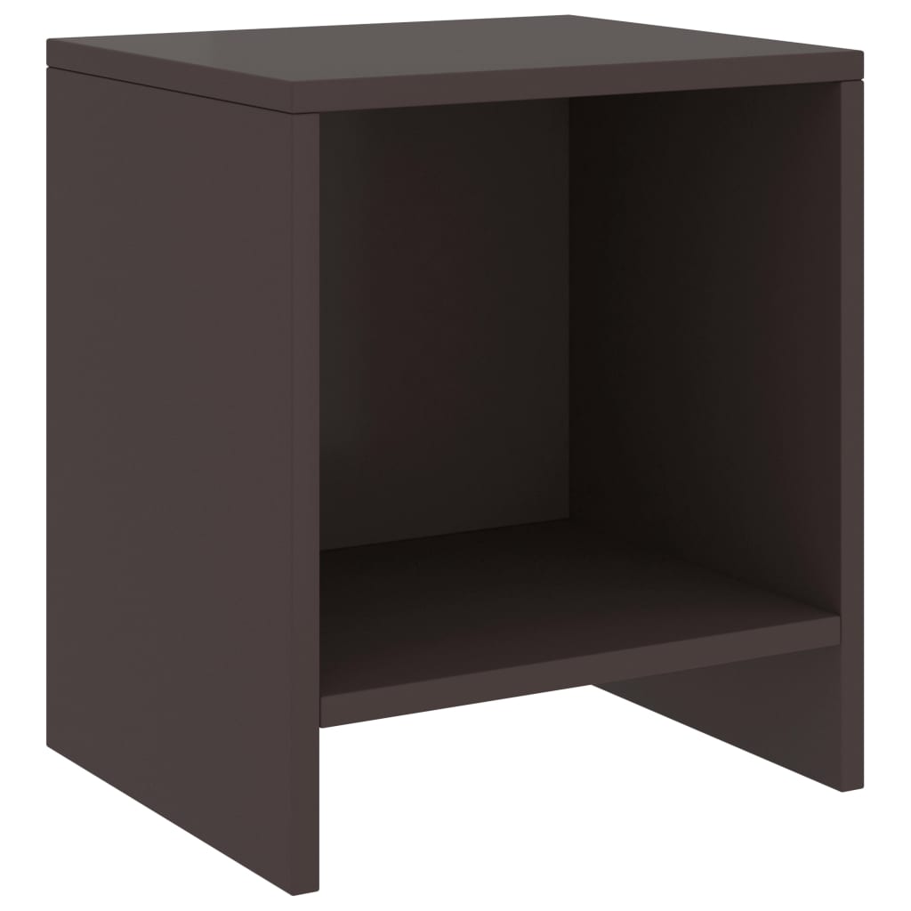 

Тумбочка Shumee темно коричнева 35x30x40 см деревина сосни 322236