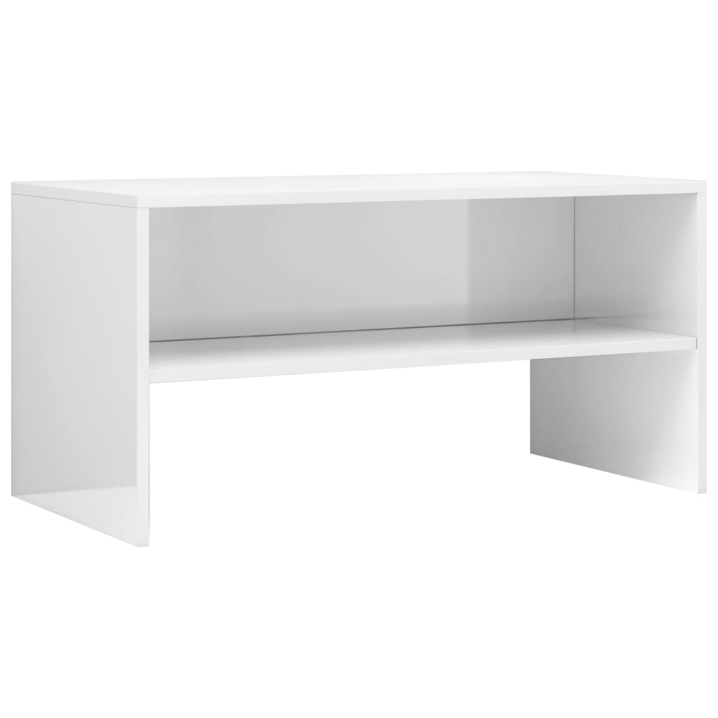 

Тумба під телевізор Shumee 80 x 40 x 40 см ДСП білий глянець 800060