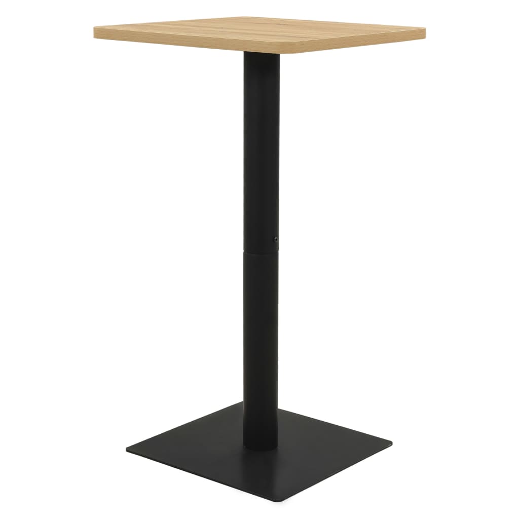 

Стіл для бістро Shumee 60x60x107 см коричневий 321926