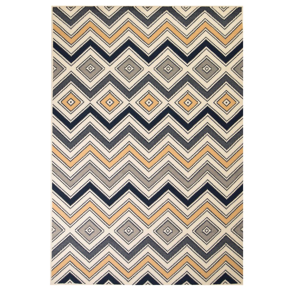 

Сучасний зигзагоподібний килим Shumee 160x230 см різнобарвний 133015