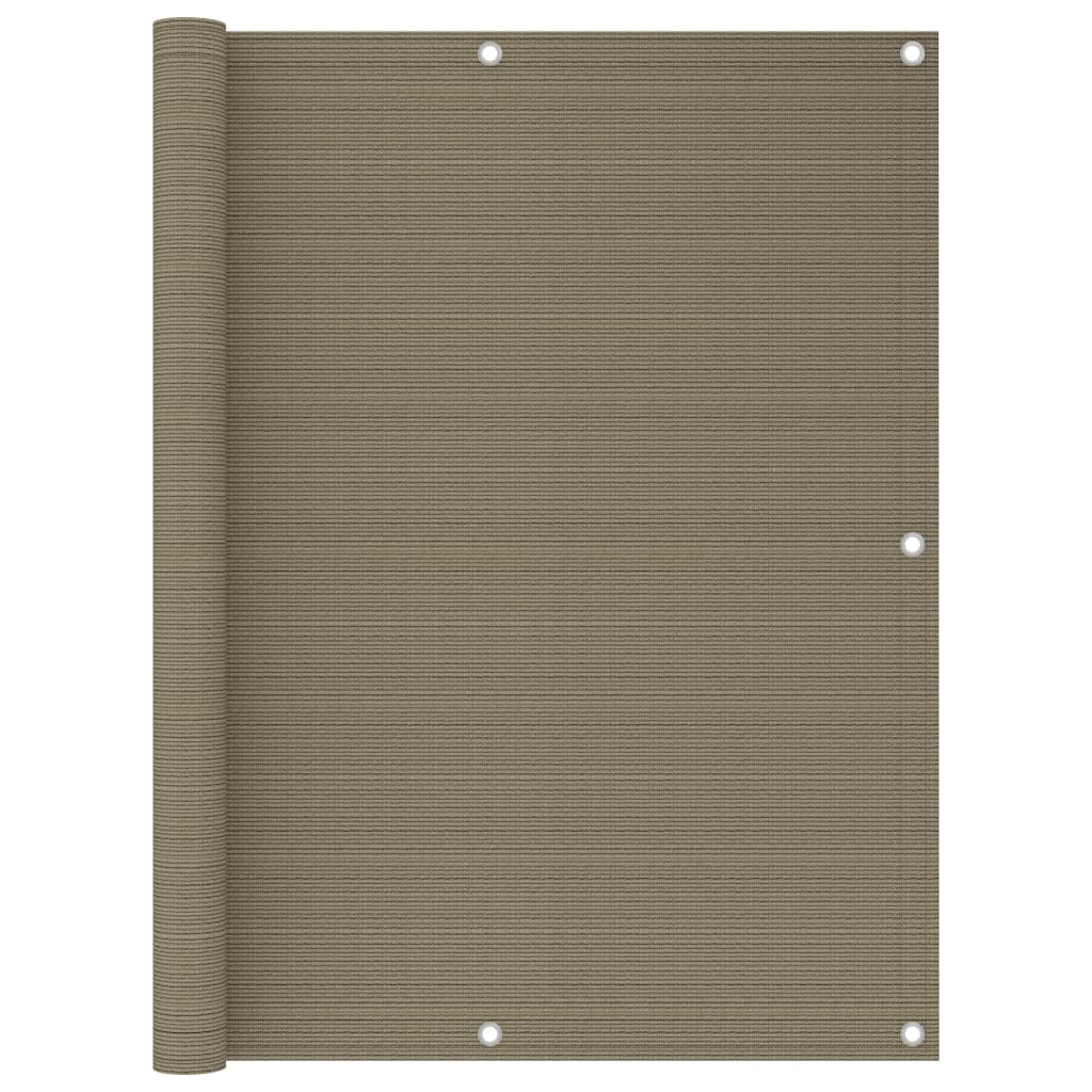 

Балконний тент Shumee Бежевий 120x300 см HDPE 310964