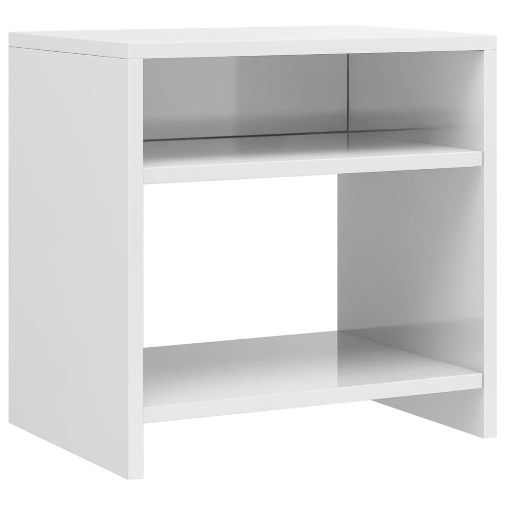 

Тумбочка Shumee біла глянцева 40x30x40 см ДСП 800021