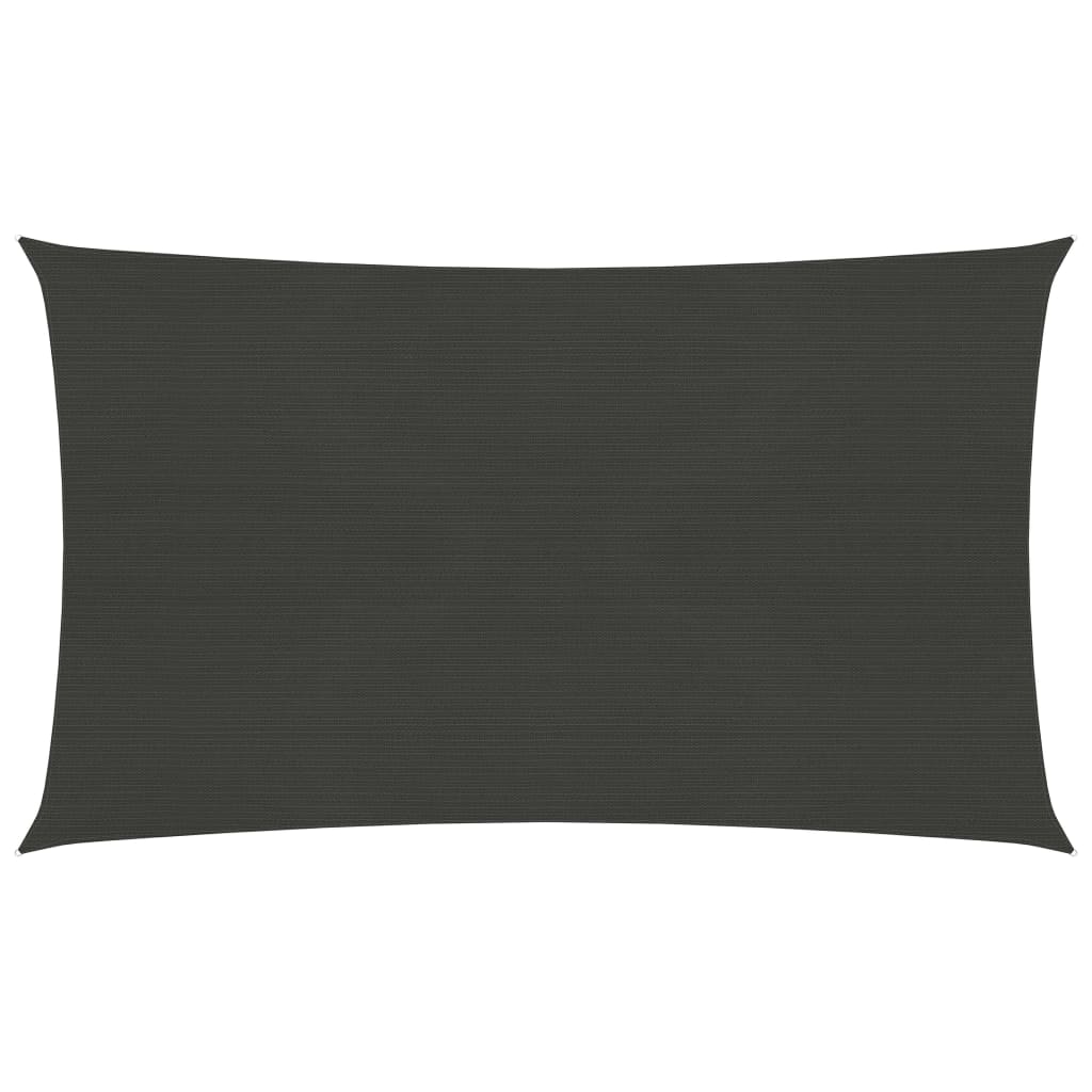 

Сонцезахисний тент Shumee 160 г / м² антрацит 3x6 м HDPE 311075