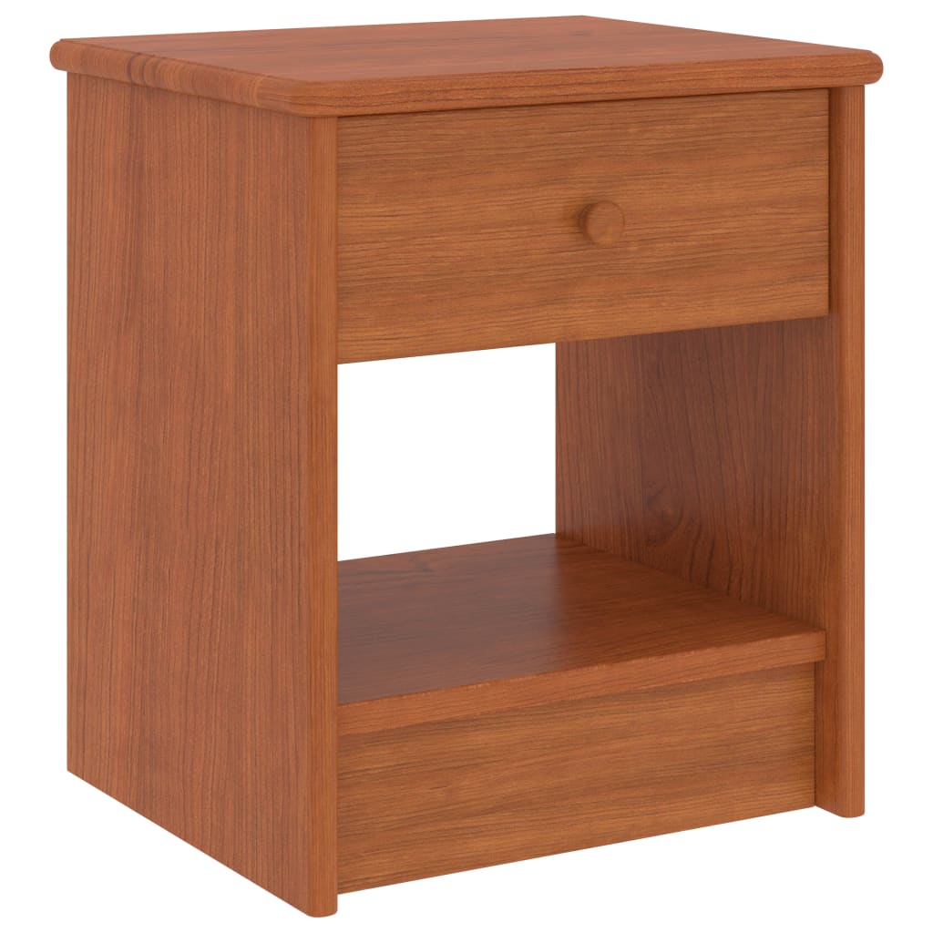 

Тумбочка Shumee медовий коричневий 35x30x40 см деревина сосни 322223