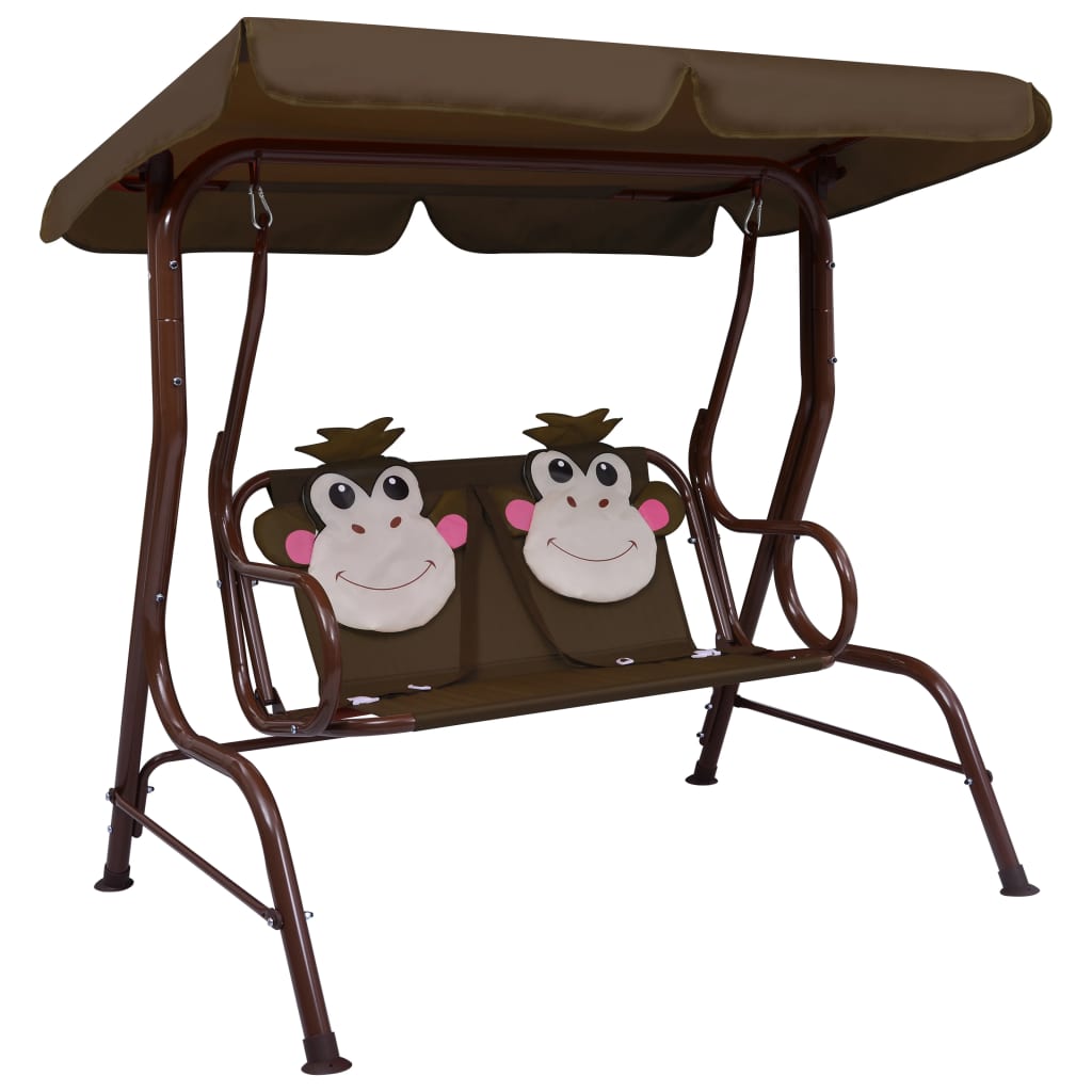 

Дитяча гойдалка Shumee коричнева 115x75x110 см 48097