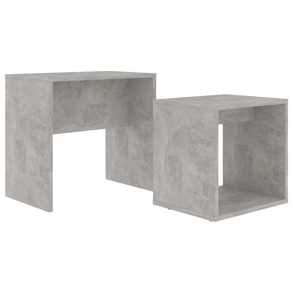 

Набір журнальних столиків Shumee сірий бетон 48x30x45 см 802889