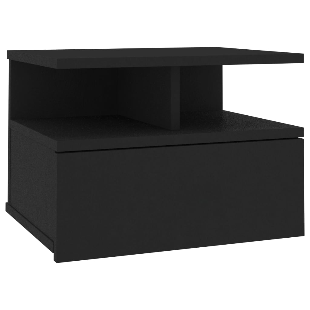 

Підвісна тумбочка Shumee чорна 40x31x27 см ДСП 800407