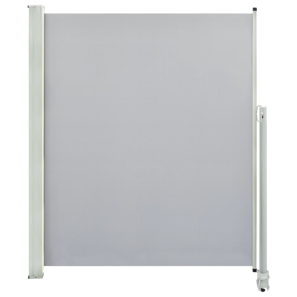 

Терасний висувний боковий тент Shumee 160 x 300 см сірий 45195