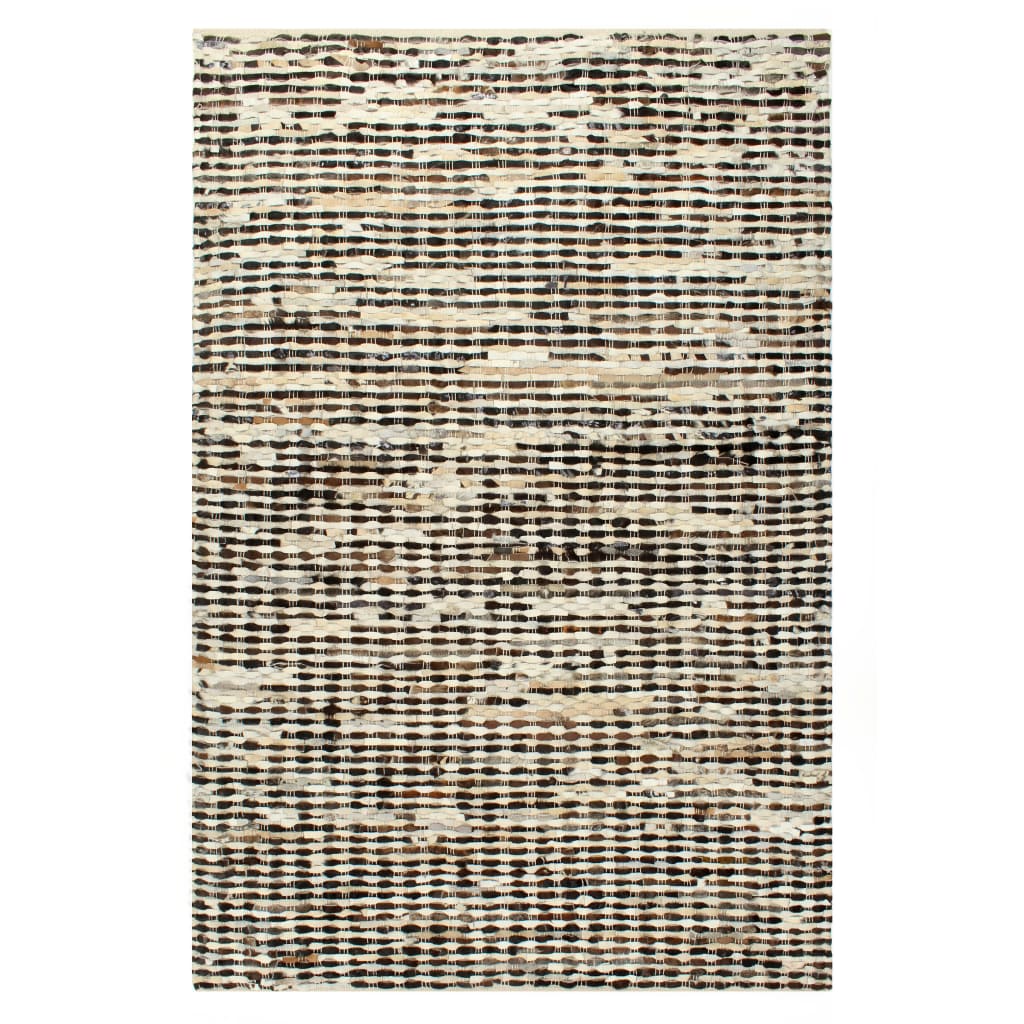 

Килим Shumee шкіра зі щетиною 80x150 см чорно білий 134404