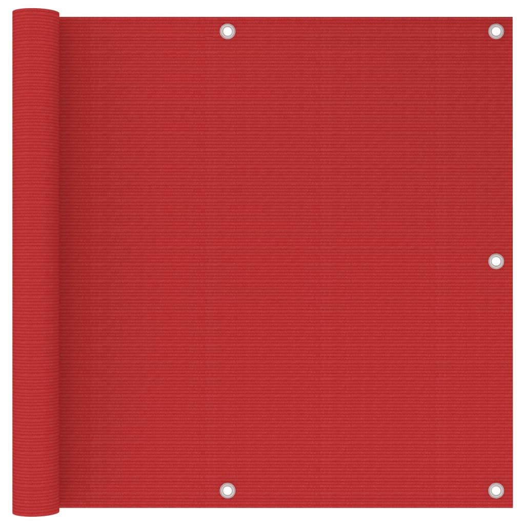 

Балконний тент Shumee червоний 90x600 см HDPE 311011