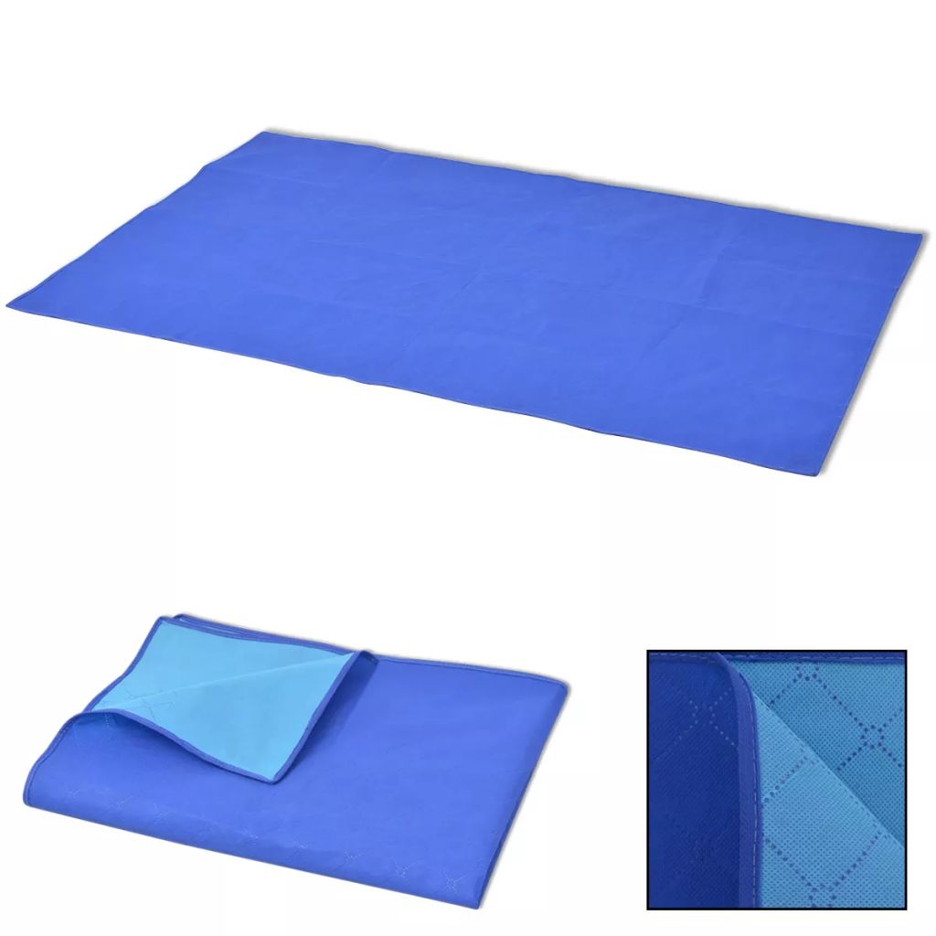 

Ковдра для пікніка Shumee блакитна 100x150 см. 131580