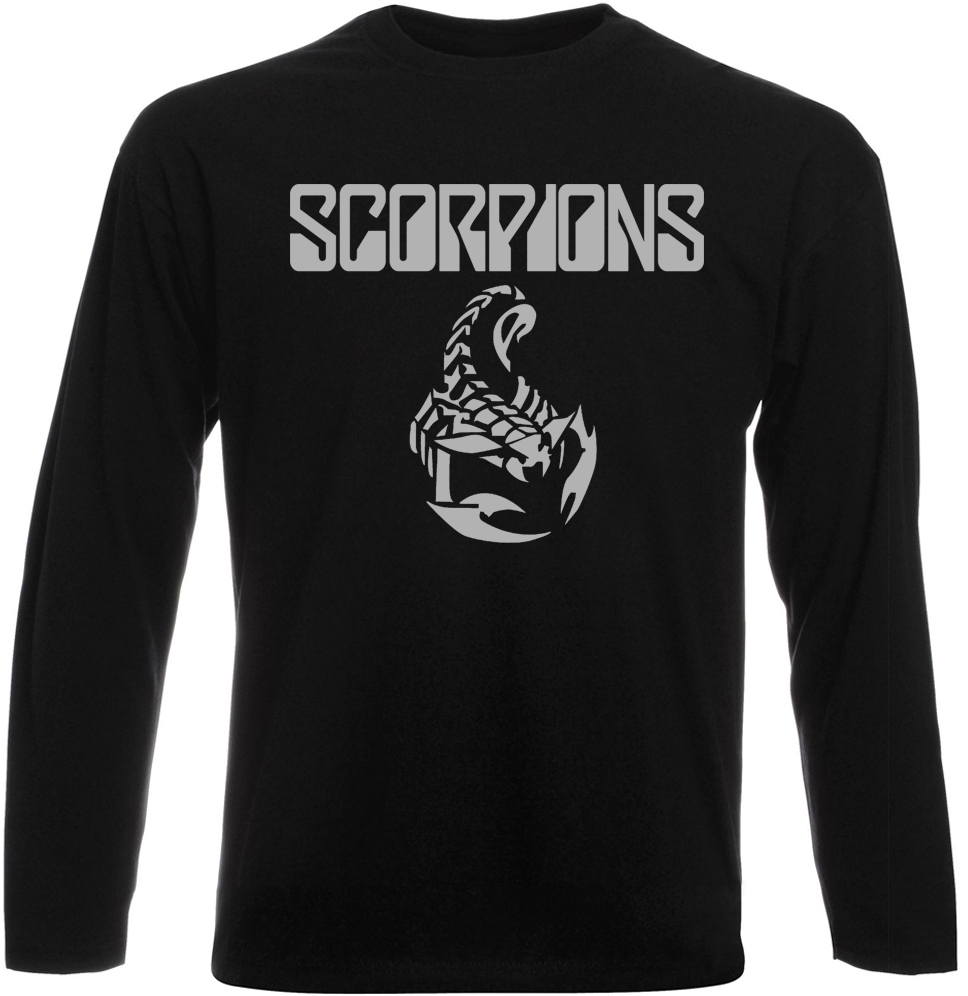 

Футболка с длинным рукавом Fat Cat Scorpions - Logo (чёрная)  31932, Футболка с длинным рукавом Fat Cat Scorpions - Logo (чёрная) XL 31932