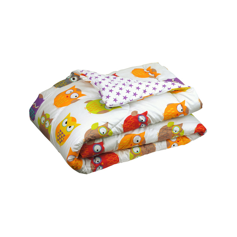 

Одеяло РУНО Совы силикон 200х220 см (322.137Сови)