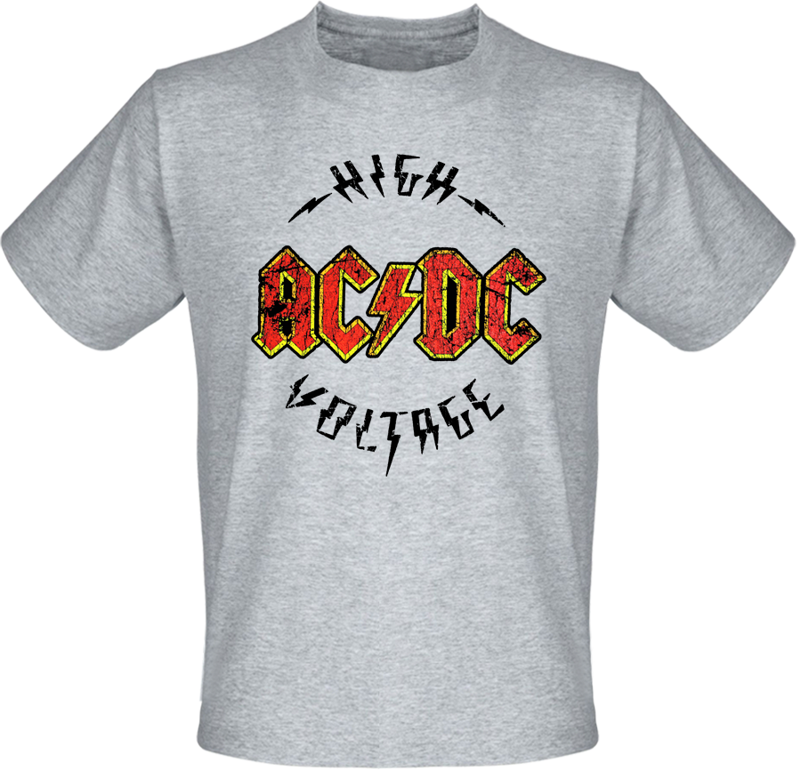 

Футболка Fat Cat AC/DC - High Voltage (меланж) XXL 29879